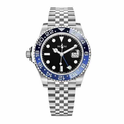 GMT Traveller 40 – Black Dial | Steel Jubilee Bracelet & Dual-Tone Ceramic Bezel