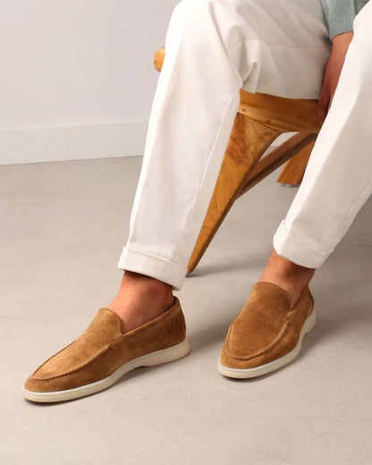 Mr. Old Premium Wildleder Loafer | Braun