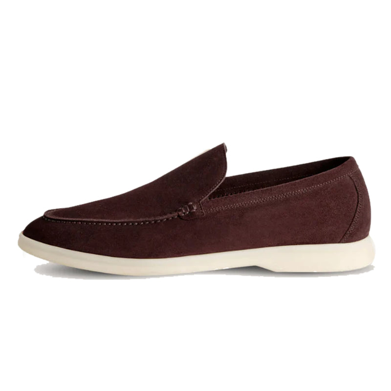 Mr. Old Premium Wildleder-Loafer | Schokolade