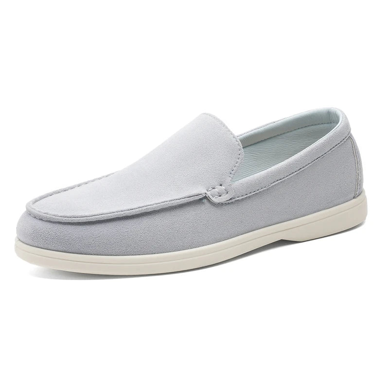 Mr. Old Premium Wildleder Loafer | Himmelblau